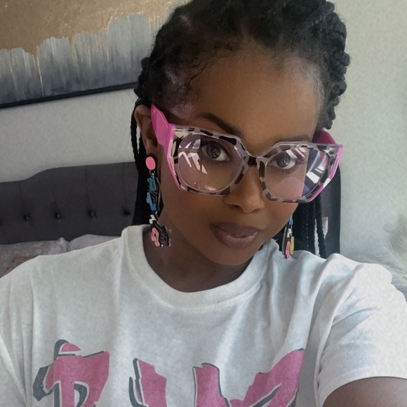 New Arrival Clear Frames “Clear Day” Pink Tortoise - Picture 6 of 6